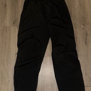 Men's CABELA'S Gore-Tex Paclite Black Rain Hunting Fishing Gear Pants Size L